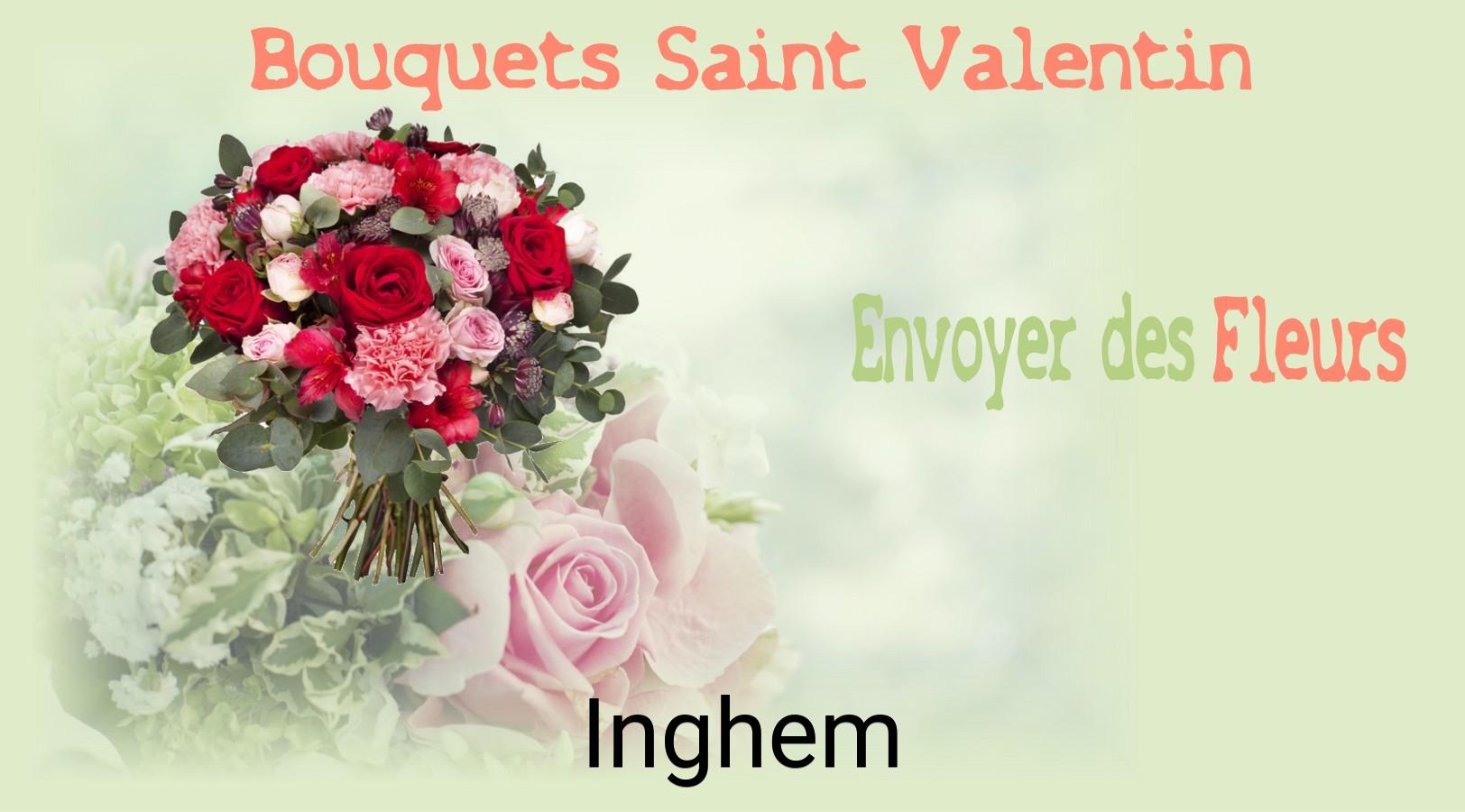 Roses de Saint-Valentin livrées à Inghem